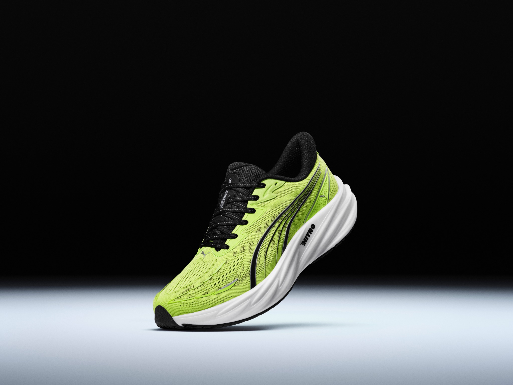 PUMA Velocity NITRO 5 σε lime και μαύρο
